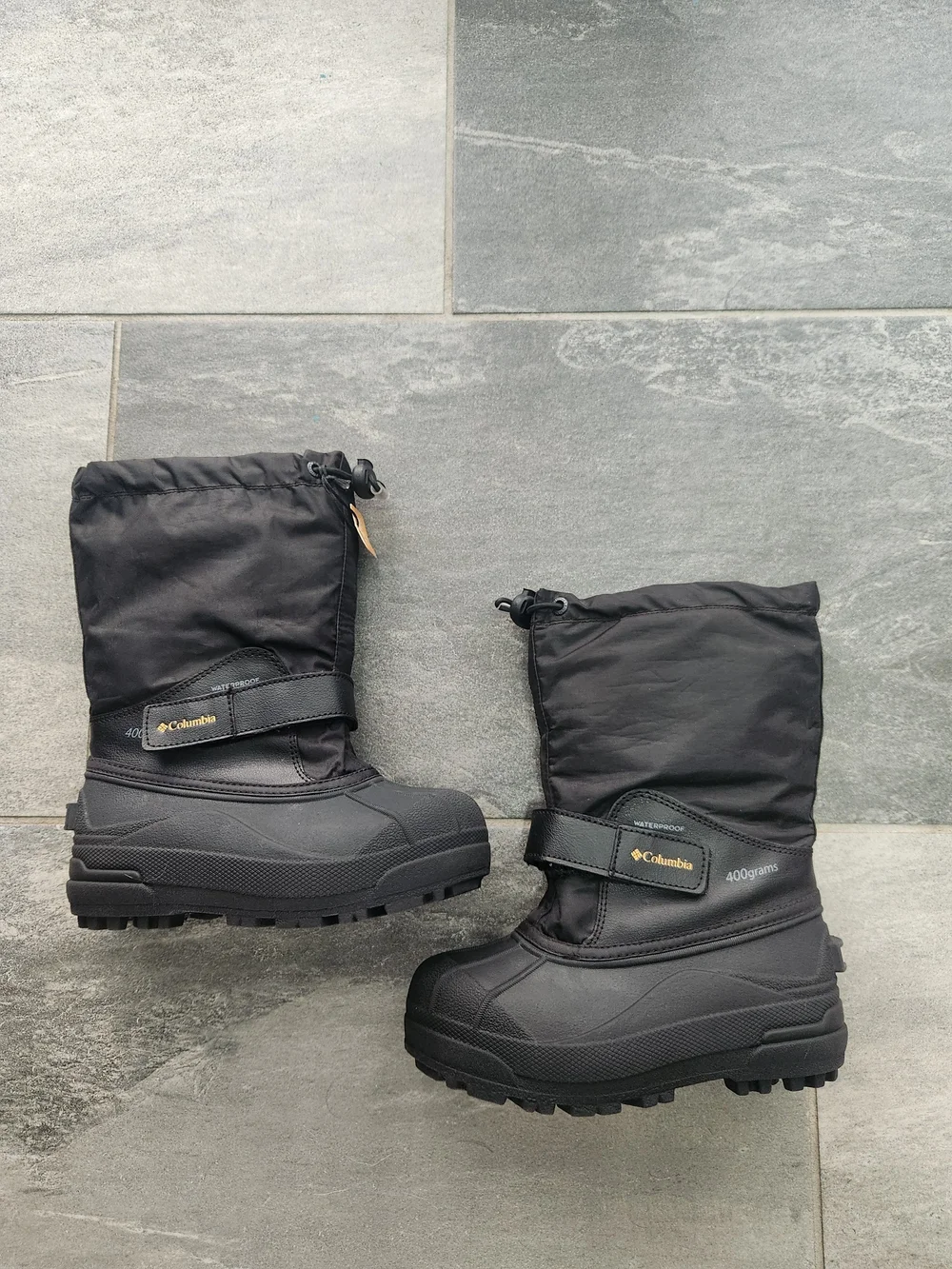 Kids Columbia Black Insulated Winter Boots